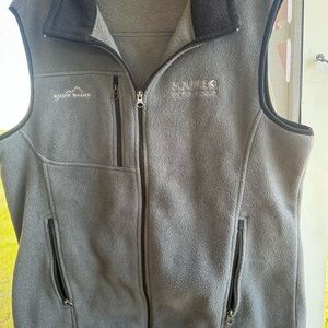 Eddie Bauer Gray Fleece Vest for Men